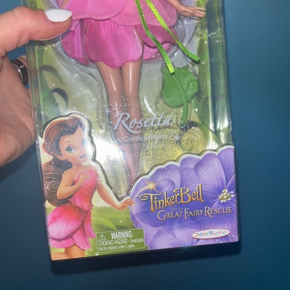 Vintage Walt Disney Fairies Tinker Bell JAKKS Fairy Rescue Rosetta Doll 16" - Picture 6 of 10